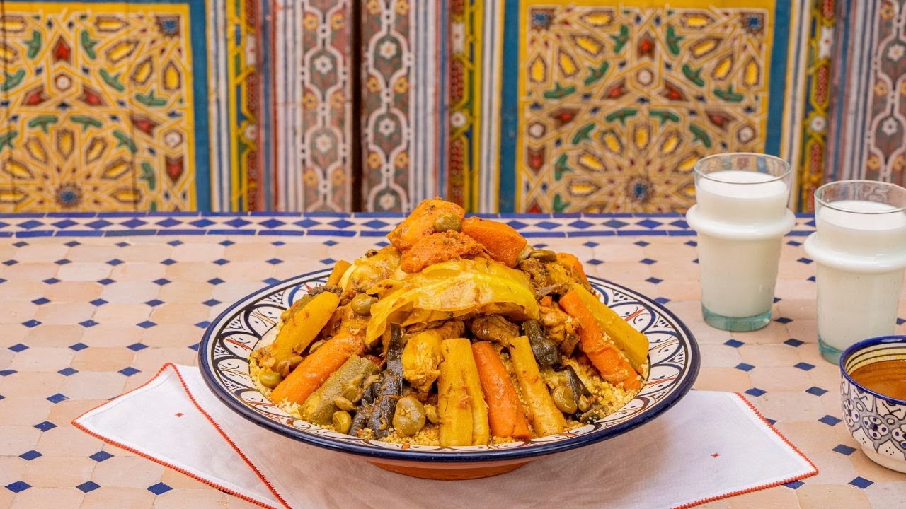 كسكس مغربي بالسمن  2 - Wazdwi