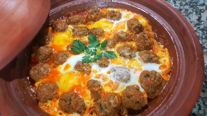 طاجين كفتة بالبيض  5 - Wazdwi